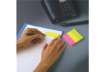 Immagine di Segnapagina removibili in carta Post-it® Index Mini neon assortiti Confezione da 3x100 - 671-3