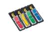 Immagine di Segnapagina removibili Post-it® Index Mini ''Freccia'' 684 classici assortiti 4 confezioni da 24 - 6