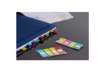 Immagine di Segnapagina removibili Post-it® Index Strong Mini con dispenser - 4 blocchetti da 10 ff - turchese-l
