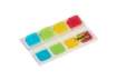 Immagine di Segnapagina removibili Post-it® Index Strong Mini con dispenser - 4 blocchetti da 10 ff - turchese-l
