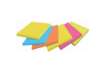 Immagine di Foglietti riposizionabili Post-it® Notes Energy 76x76 mm neon assortiti conf. 6 bloc. da 100 ff - 65