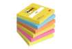 Immagine di Foglietti riposizionabili Post-it® Notes Energy 76x76 mm neon assortiti conf. 6 bloc. da 100 ff - 65