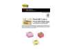 Immagine di Foglietti riposizionabili Post-it® Notes Cubo Neon 76x76 mm assortiti 450 ff 2028-NP