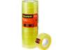 Immagine di Nastro adesivo Scotch® 508 19 mm x 33 m trasparente torre da 8 rotoli - 508