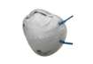 Immagine di Respiratore per carteggiatura a mano 3M serie 8000 Classic FFP2 senza valvola - Conf. 20 pezzi - 881