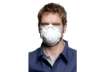Immagine di Respiratore per carteggiatura a mano 3M serie 8000 Classic FFP2 senza valvola - Conf. 20 pezzi - 881