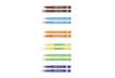 Immagine di Pennarelli per tessuti GIOTTO Decor Textile tratto fine 1-3 mm assortiti astuccio da 12 - F49490000