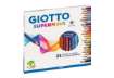 Immagine di Matite colorate GIOTTO Supermina assortiti astuccio da 24 - F235800