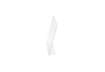 Immagine di Porta-avvisi deflecto® A4 verticale in polistirene con base a L trasparente 47401