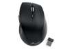 Immagine di Mouse ottico Media Range 5 pulsanti, serie highline, wireless 1600 dpi nero MROS208