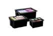 Immagine di Contenitore Jumbo impilabile in polipropilene 48,5 L Strata riciclato nero - 2000480160