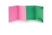 Immagine di Cartellina a 3 lembi Brefiocart Color 24,5x35 cm cellulosa 200 g/m² arancio Conf. 25 pezzi - 0205511