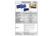 Immagine di Tasche per identificazione Durable con bande magnetiche blu f.to esterno mm. 163x83- inserto 150x67m