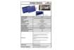 Immagine di Tasche per identificazione Durable con bande magnetiche blu f.to esterno mm. 223x163- inserto A5 ori