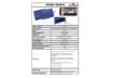 Immagine di Tasche per identificazione Durable con bande magnetiche blu f.to esterno mm. 311x225- inserto A4 ori