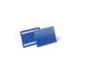 Immagine di Tasche per identificazione Durable con bande adesive blu f.to esterno mm. 223x 163x1,7- inserto A5 o