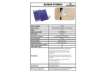 Immagine di Tasche per identificazione Durable con bande adesive blu f.to esterno mm. 233x 313x1,7- inserto A4 v