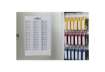 Immagine di Cassetta portachiavi DURABLE KEY BOX 18 alluminio argento metallizzato - serratura a chiave - 195123