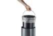 Immagine di Cestino gettacarte DURABLE con pedale acciaio inox 5 l carbone 341058