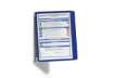 Immagine di Leggio da parete DURABLE VARIO® WALL 5 pannelli A4 metallo/polipropilene blu 555107