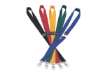Immagine di Cordoncino per portabadge DURABLE tessuto nero 20mm x 44cm conf. 10 - 813701