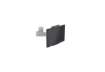 Immagine di Porta tablet da muro DURABLE con braccio estensibile argento metallizzato 9,5x22,5x17cm - 893423