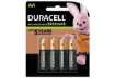 Immagine di Batterie ricaricabili Duracell Precaricata Stilo 2500 mAh AA conf. da 4 - DU75