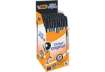 Immagine di Penna a sfera BIC Cristal M punta 1 mm nero Conf. 50 pezzi - 8373639