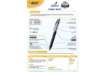 Immagine di Penna a sfera a scatto BIC 4 Colours Grip Pro M 1 mm assortiti 8922931