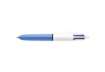 Immagine di Penna a sfera a scatto BIC 4 Colours Mini M 1 mm assortiti 895958