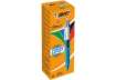 Immagine di Penna a sfera a scatto BIC 4 Colours Grip M 1 mm - 4 colori di scrittura assortiti - 8871361