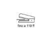 Immagine di Cucitrice per alti spessori Rapid Classic HD9 110 fogli nero 10264031