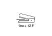 Immagine di Cucitrice a pinza Rapid S51 SUPREME Soft Grip fino a 15 fogli blu 10538742