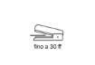 Immagine di Cucitrice a pinza Rapid S21 Supreme SuperFlatClinch 30 fogli nero 24812601