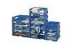 Immagine di Vaschetta portacorrispondenza Leitz SORTY in polistirolo A4 blu 52310035