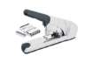Immagine di Cucitrice punto piatto per alti spessori max 120 fogli Leitz 5553 grigio metallizzato - 55530084
