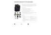 Immagine di Zaino portacomputer Leitz Smart Traveller 15,6'' poliestere 2 scomparti nero - 60170095