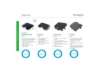 Immagine di Poggiapiedi Kensington SmartFit SoleMate nero ACCO56145