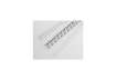 Immagine di Spirali metalliche a 21 anelli GBC WireBind 14 mm A4 argento conf da 100 spirali - IB161438