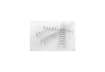 Immagine di Spirali metalliche a 34 anelli GBC WireBind W18 12 mm a4 nero conf da 100 spirali - RG810810
