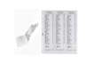Immagine di Buste a foratura universale Favorit porta scontrini buccia d'arancia linear 7x30 cm (x6 tasche) conf