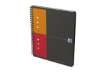 Immagine di Blocchi spiralati OXFORD International Activebook A5+ grigio/arancio quadretti 5 mm 100102880
