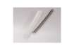 Immagine di Dorsi metallici FELLOWES bianco 6 mm - - capacità 1-35 fogli conf.100 - 53215