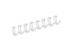 Immagine di Dorsi metallici FELLOWES bianco 6 mm - - capacità 1-35 fogli conf.100 - 53215