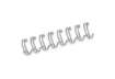Immagine di Dorsi metallici FELLOWES argento 6 mm - - capacità 1-35 fogli conf.100 - 54450
