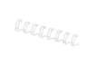 Immagine di Dorsi metallici FELLOWES bianco 8 mm - - capacità 36-60 fogli conf.100 - 53258