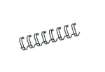 Immagine di Dorsi metallici FELLOWES nero 10 mm - - capacità 61-80 fogli conf.100 - 53265