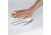 Immagine di Tappetino mouse con poggiapolsi FELLOWES Memory Foam - Zaffiro blu 27,6x23,2x3,2 cm - 9172801