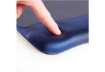 Immagine di Tappetino mouse con poggiapolsi FELLOWES Memory Foam - Zaffiro blu 27,6x23,2x3,2 cm - 9172801