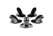 Immagine di Mouse verticale FELLOWES Penguin® grande con filo grigio/nero 9894401
